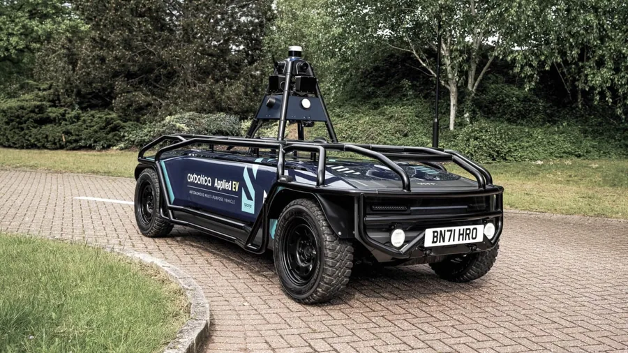 Applied EV autonomous vehicle outdoors