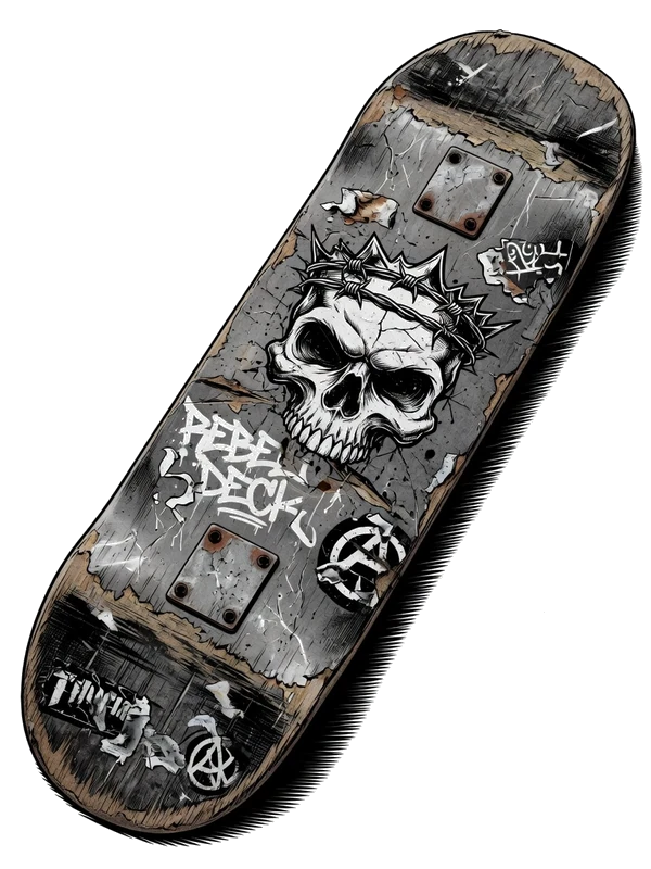 12 Boards Rebel Deck skateboard